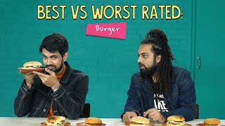 Guess The Highest Rated And Lowest Rated Burger | Ok Tested