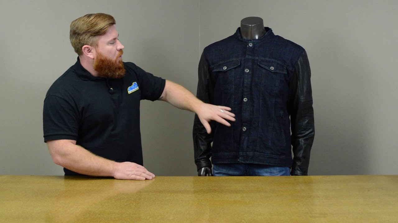 Brothers Leather/ Denim Riding Jacket 