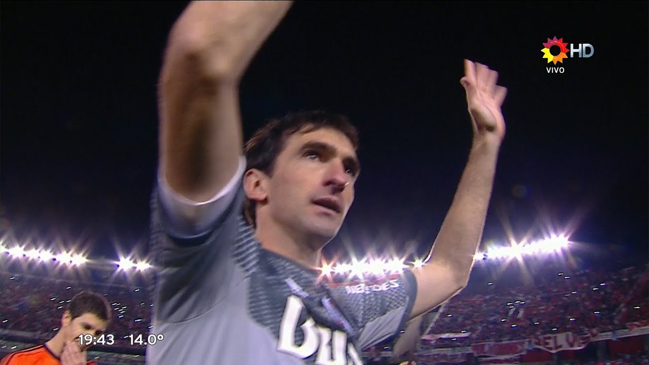 Marcelo Barovero se despide de River Plate