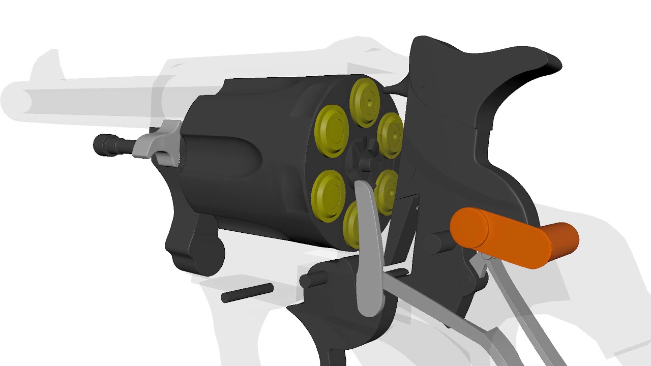 Romanian Pieper M1915 Revolver