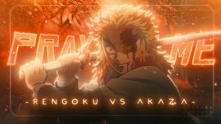 Rengoku Vs Akaza Bad - Pray For Me Amvedit 4K