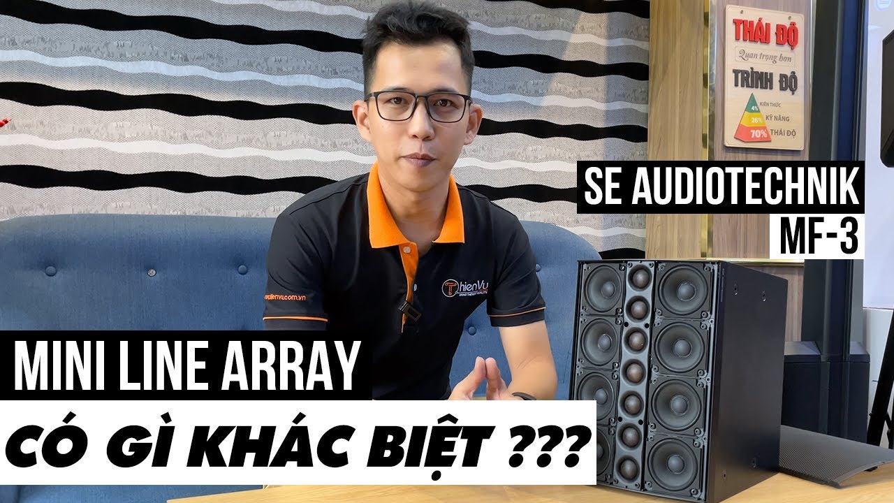 Hiểu Thêm Về Loa Mini Line Array Khi Lắp Bộ Dàn... - youtube