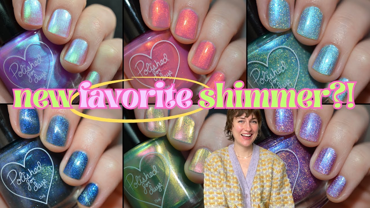 Polished for Days Vernal Equinox Collection ❄️🌷 Nail Polish Swatches