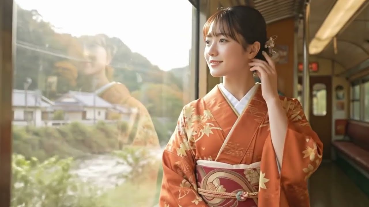 【京都嵐山 女ひとり旅】【新曲発表記念】🍁嵐山が紅葉に染まる...🍂 渡良瀬橋を思い出す、女ひとりの恋慕情【八坂やよい】