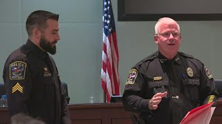 Vidor Police Department held promotional, retirement and swear-in ceremony on Monday