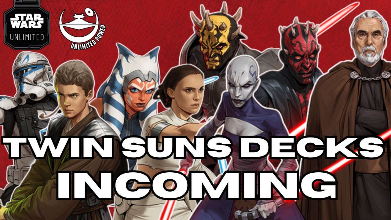 Представлены первые палубы Twin Suns | Star Wars Unlimited