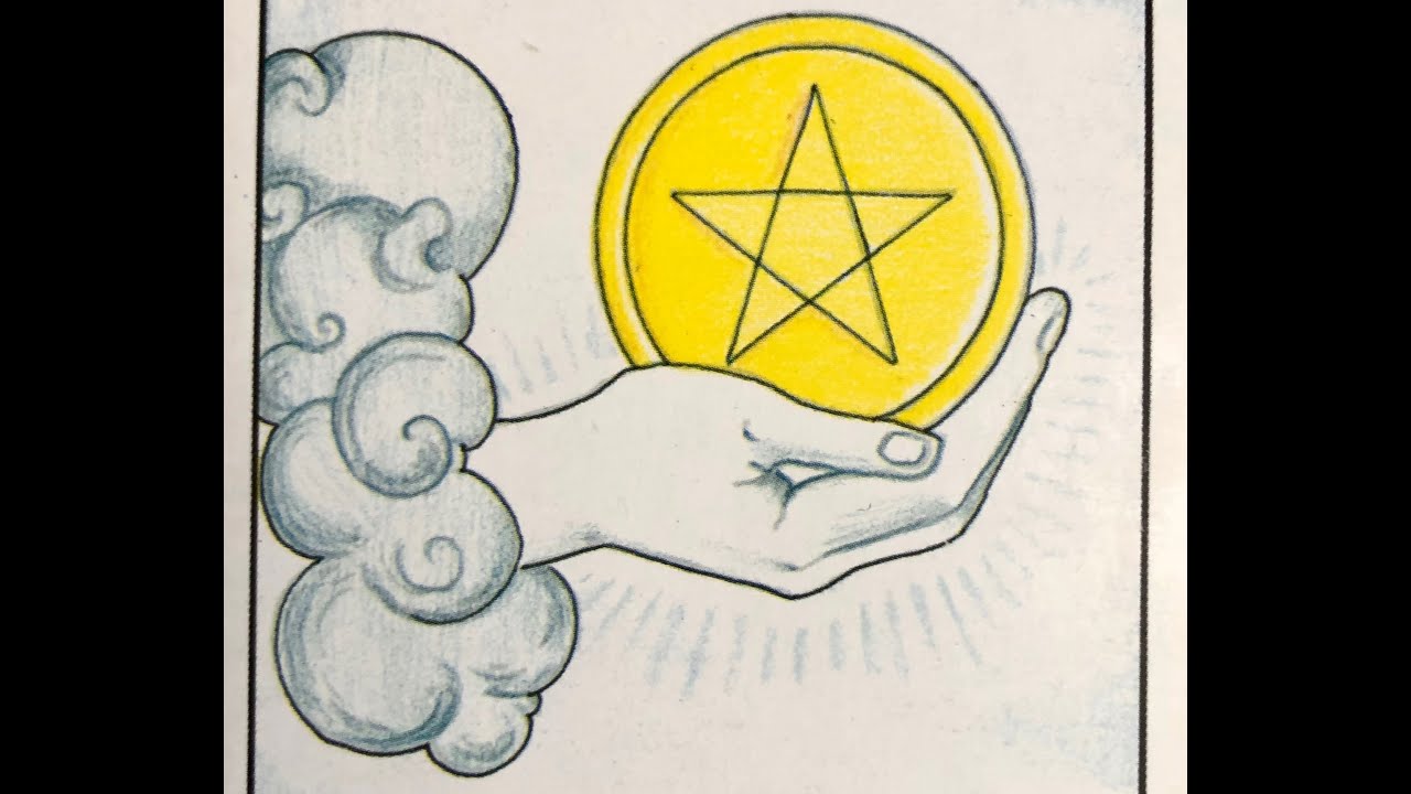 Туз пентаклей таро карта фото