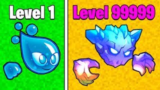 CRIEI O MONSTRO DE ELEMENTO MAIS FORTE DO UNIVERSO DO ELEMENTAL MONSTER MERGE! screenshot 5