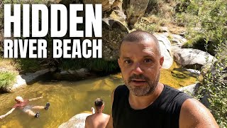 Hidden River Beach in Portugal! | PORTUGAL FARM LIFE - Himiway Zebra Ebike