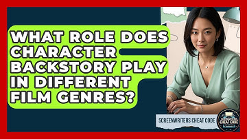What Role Does Character Backstory Play In Different Film Genres? - Screenwriter