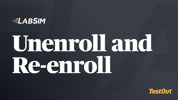 Unenroll and Re-enroll
