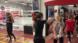Boxning med Mikaela Laurén
