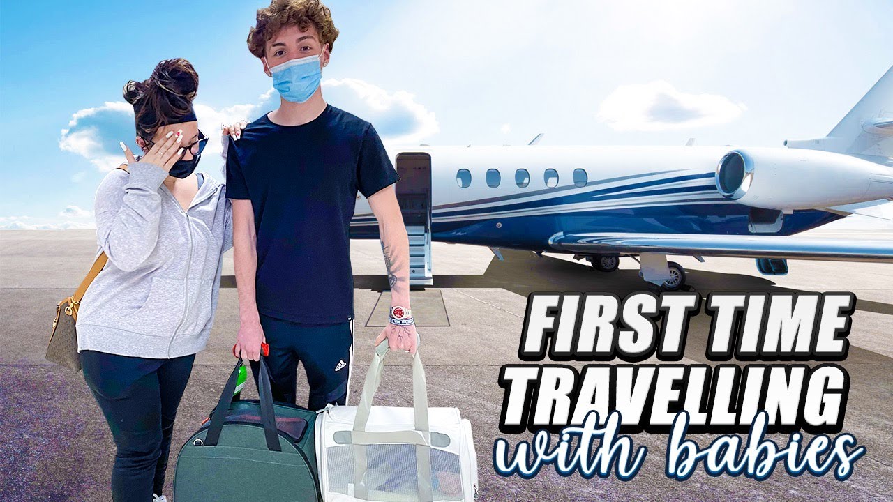 MY EX and I took our Babies ON A Plane *Exhausting*