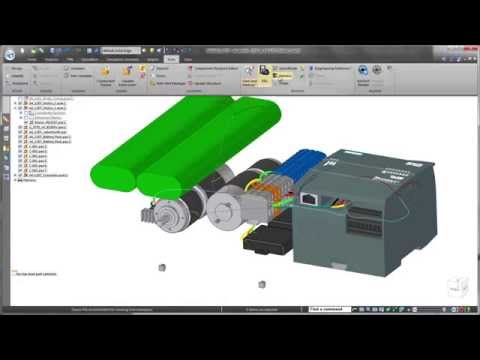 Solid Edge ST8 Kabelverlegung Erweiterte Funktionalität