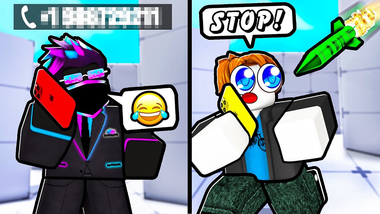 I put my PHONE NUMBER in my name…(Roblox Rivals)