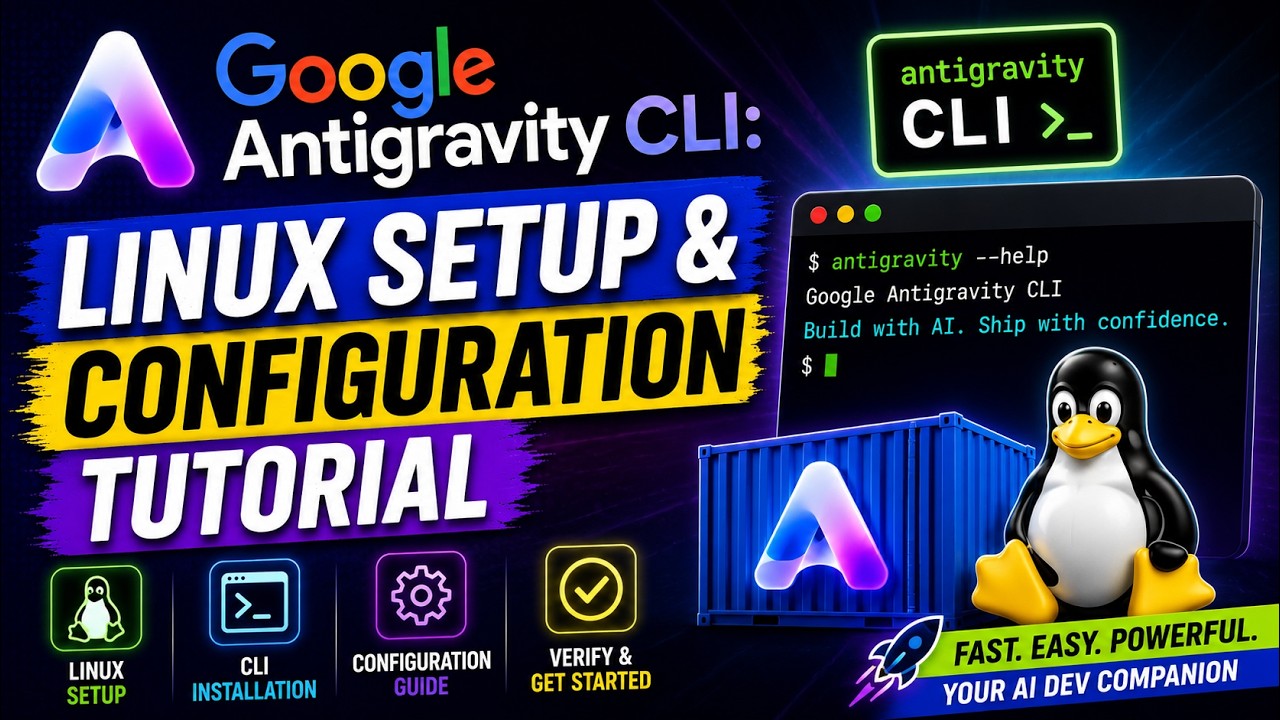 Google Antigravity CLI: Linux Setup & Configuration Tutorial - YouTube
