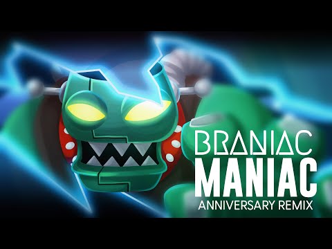 Plants Vs Zombies 2 - Brainiac Maniac [ Anniversary Remix ]