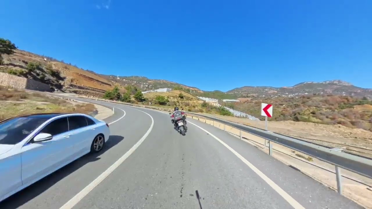 İLERİ SÜRÜŞ EĞİTİMİ SONRASI İLK SÜRÜŞ - BMW R1250 GS MOTORSİKLET - ALANYA KONAKLI GÜZELBAĞ  YOLU