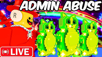STEAL A BRAINROT ADMIN ABUSE & UPDATE RADIOACTIVE MUTATION #stealabrainrot #roblox #live