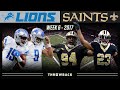 The Craziest/Weirdest Almost Comeback! (Lions vs. Saints 2017, Week 6)