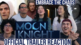 MOON KNIGHT OFFICIAL TRAILER REACTION! | Marvel Studios | MaJeliv | Embrace the Chaos!