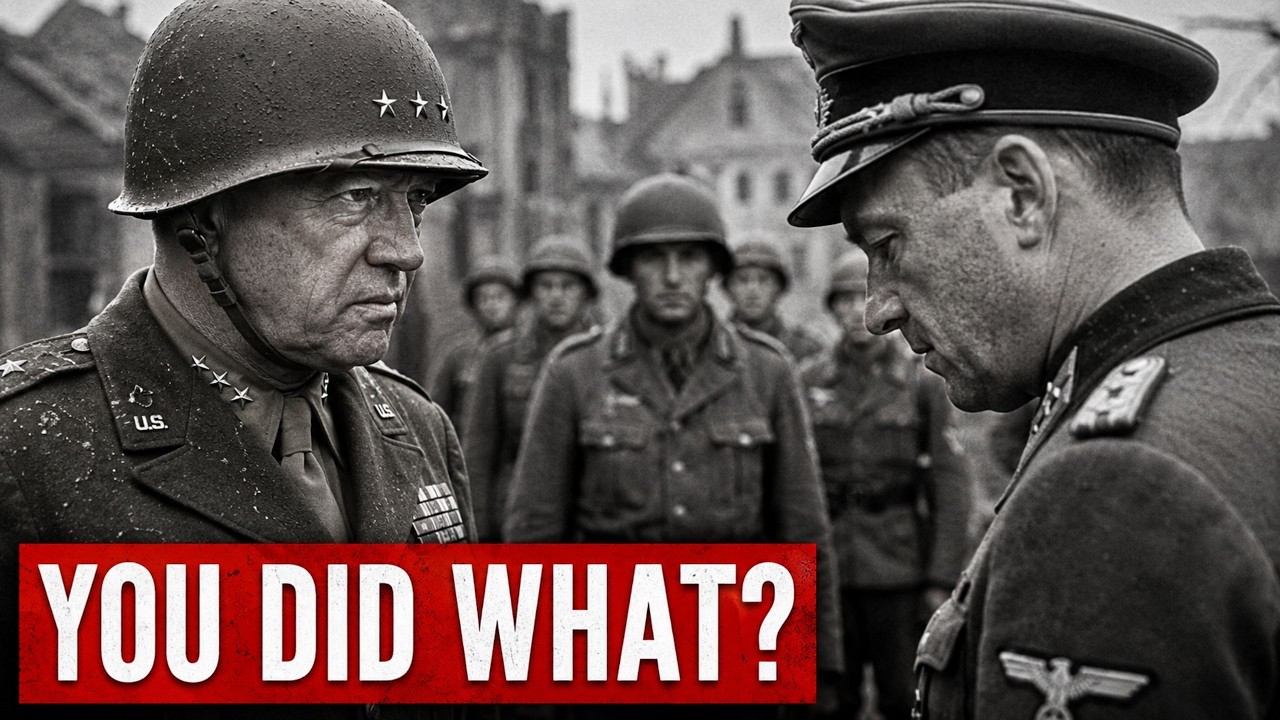 What Patton Said to the German Officer Who Brutally Executed a Red Cross Nurse