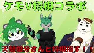 [#将棋] ケモV将棋コラボ。今回は、天魅狼牙さんをお呼びして、将棋指していくよ！！