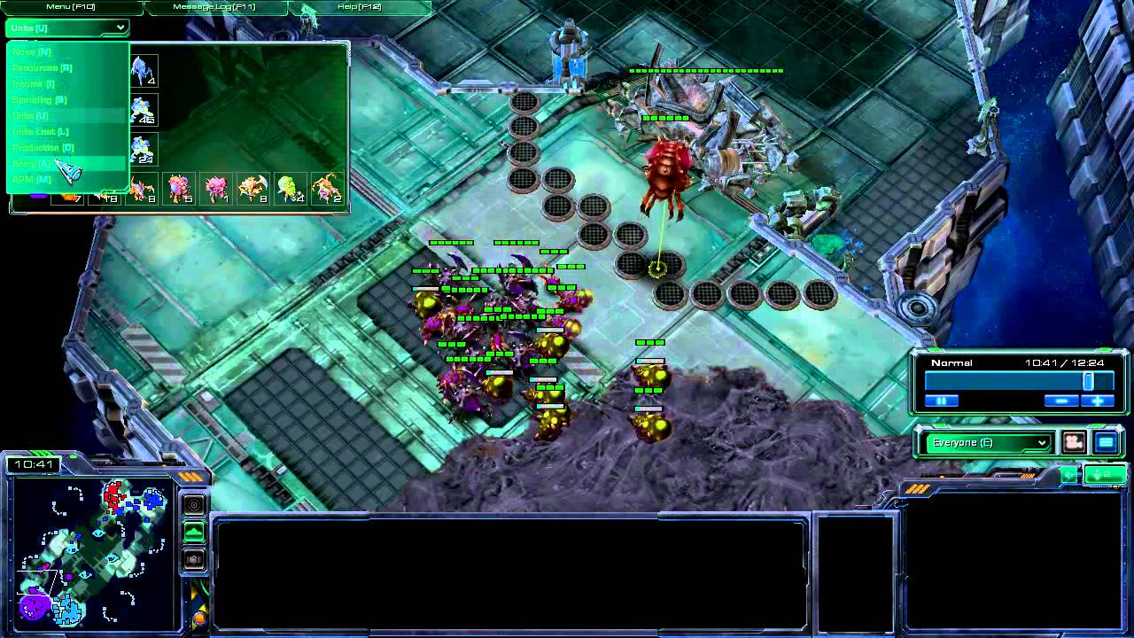 SC2 - How to make a diamond player rage quit