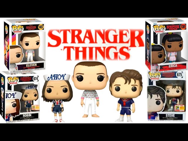 UNBOXING THE CHARACTERS MY COLLECTION OF THE POPULAR TV SERIES  STRANGE THINGS | FUNKO | ASMR 