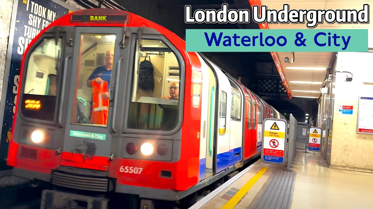 ⁴ᴷ⁶⁰ Exploring London's Waterloo & City Line (2024) - YouTube