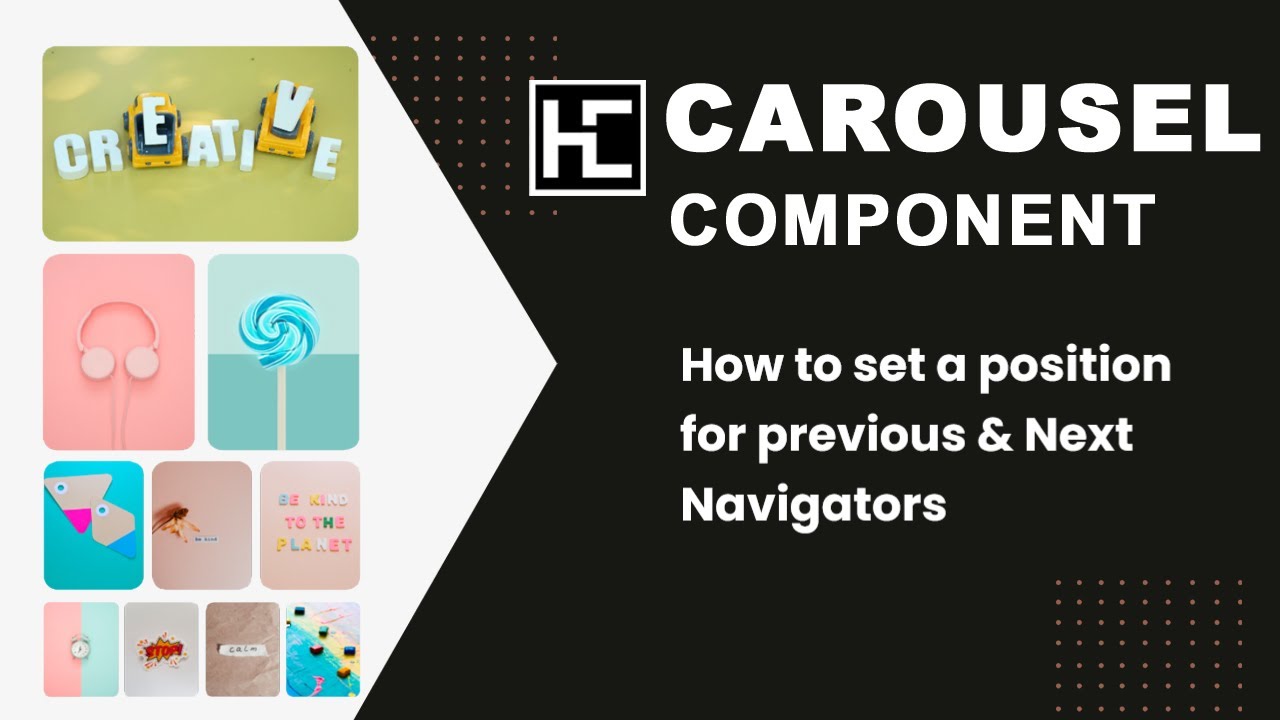 How to set a position for previous & Next Navigators - YouTube