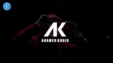 Professional Letter Logo Design Text effect |PixelLab Tutorial