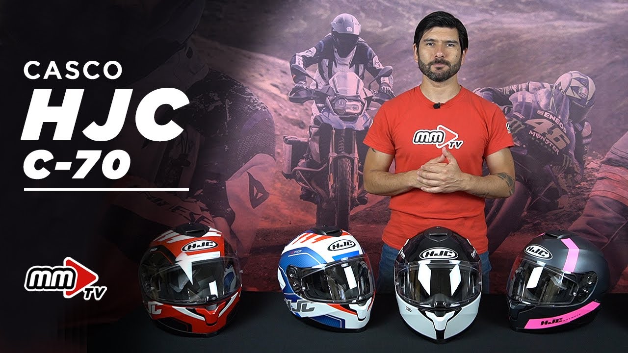 Artesano No pretencioso cortar a tajos Casco HJC C 70 integral sport touring disponible en motomundi.cl - Review  de Productos - YouTube