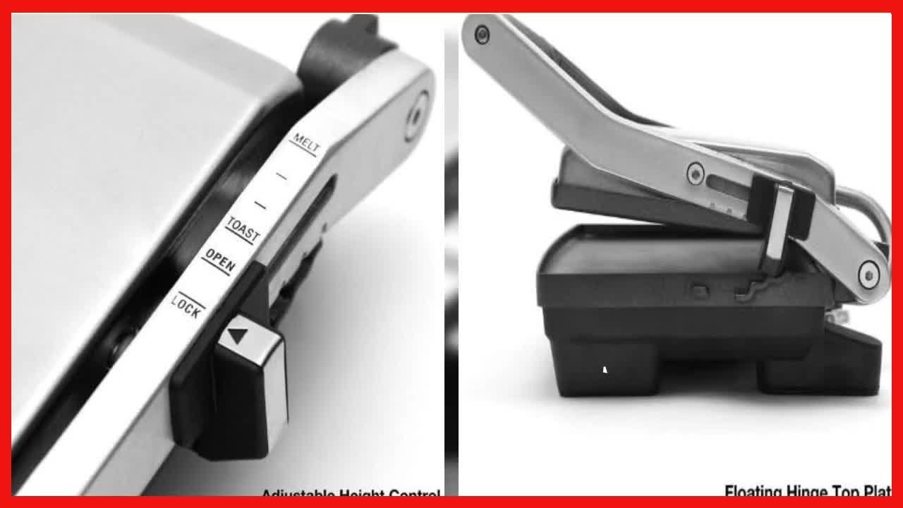 Great product -  Breville Duo 1500-Watt Nonstick Panini Press, Silver