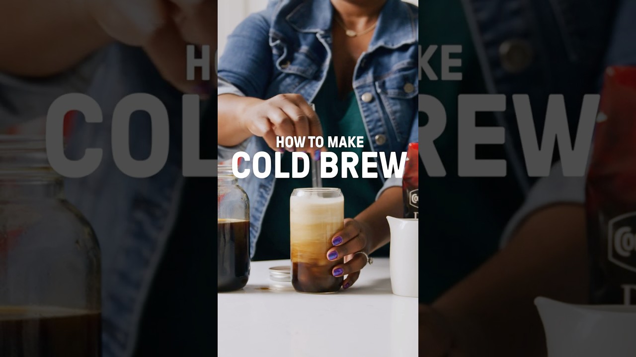 ⬇️How to Make Cold Brew at Home⬇️   