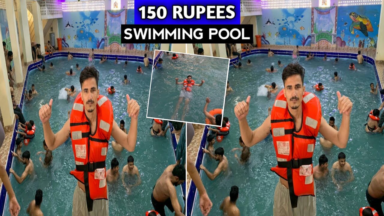 Karachi swimming pool 🏊‍♀️ 150 m Itna Sab kuch hmm amazing 🤩 YouTube