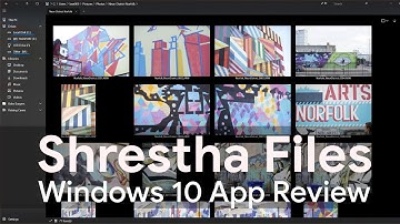 Shrestha Files [Windows 10] App Review | Modern File Explorer Chronicles