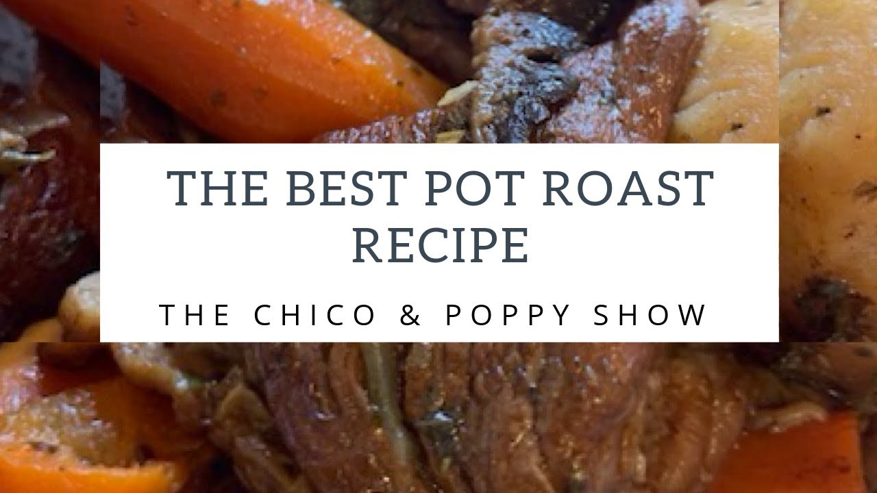 Daily Vlog Tonight Poppy makes good Old Fashioned Easy Beef Pot Roast
