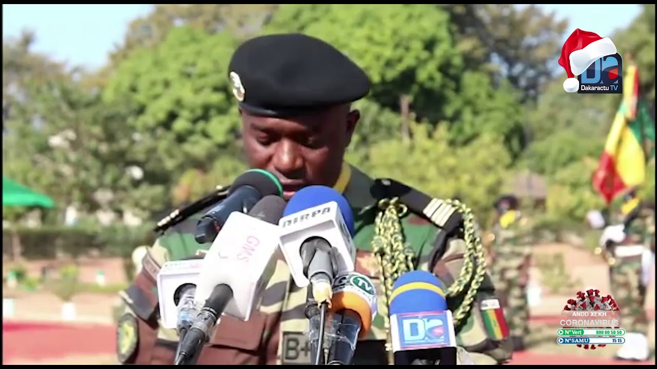 Patronale de l'armée : Le lieutenant Colonel Aliou Samassa galvanise ses troupes.