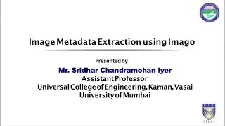 Image Metadata Extraction using Imago
