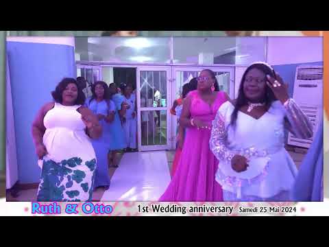 1er ANNIVERSAIRE DE MARIAGE DE RUTH & OTTO MALONG ALEXANDRE ( Bal Dansant )