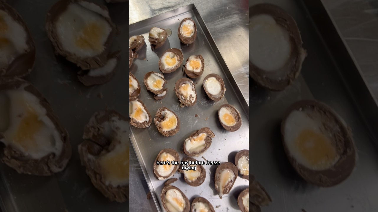 Can you freeze dry Creme eggs? 🍳