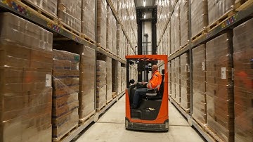 Mobile pallet Racking (MOVO) for cold storage and freezer environments