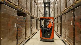 Mobile pallet Racking (MOVO) for cold storage and freezer environments