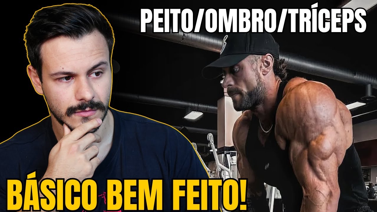 TREINO COMPLETO DE PUSH (PEITO + OMBRO + TRÍCEPS)