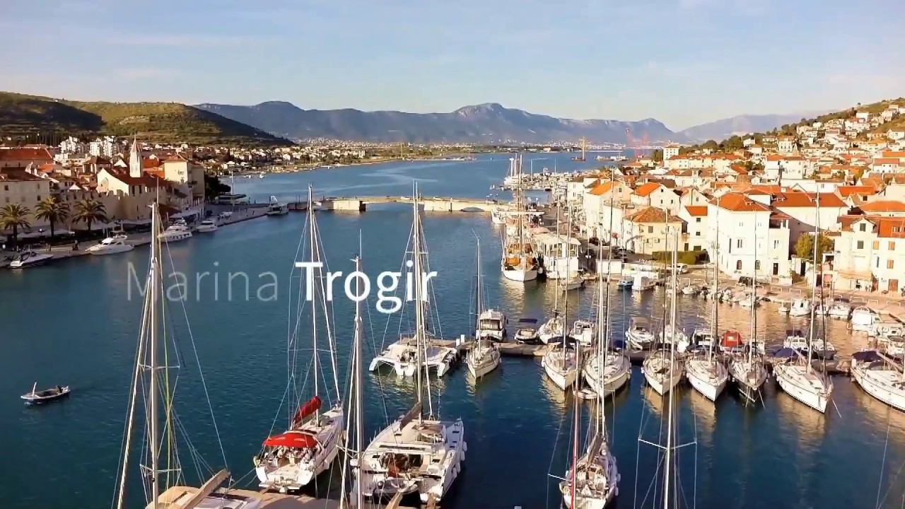 MARINA ACI TROGIR — CROATIA | DRONE FOOTAGE | Pointers Travel
