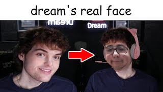 dream's face reveal shows he's a discord mod