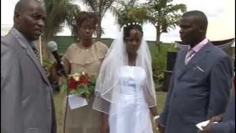 AIC Kyumani Ndoa ya Kwanza