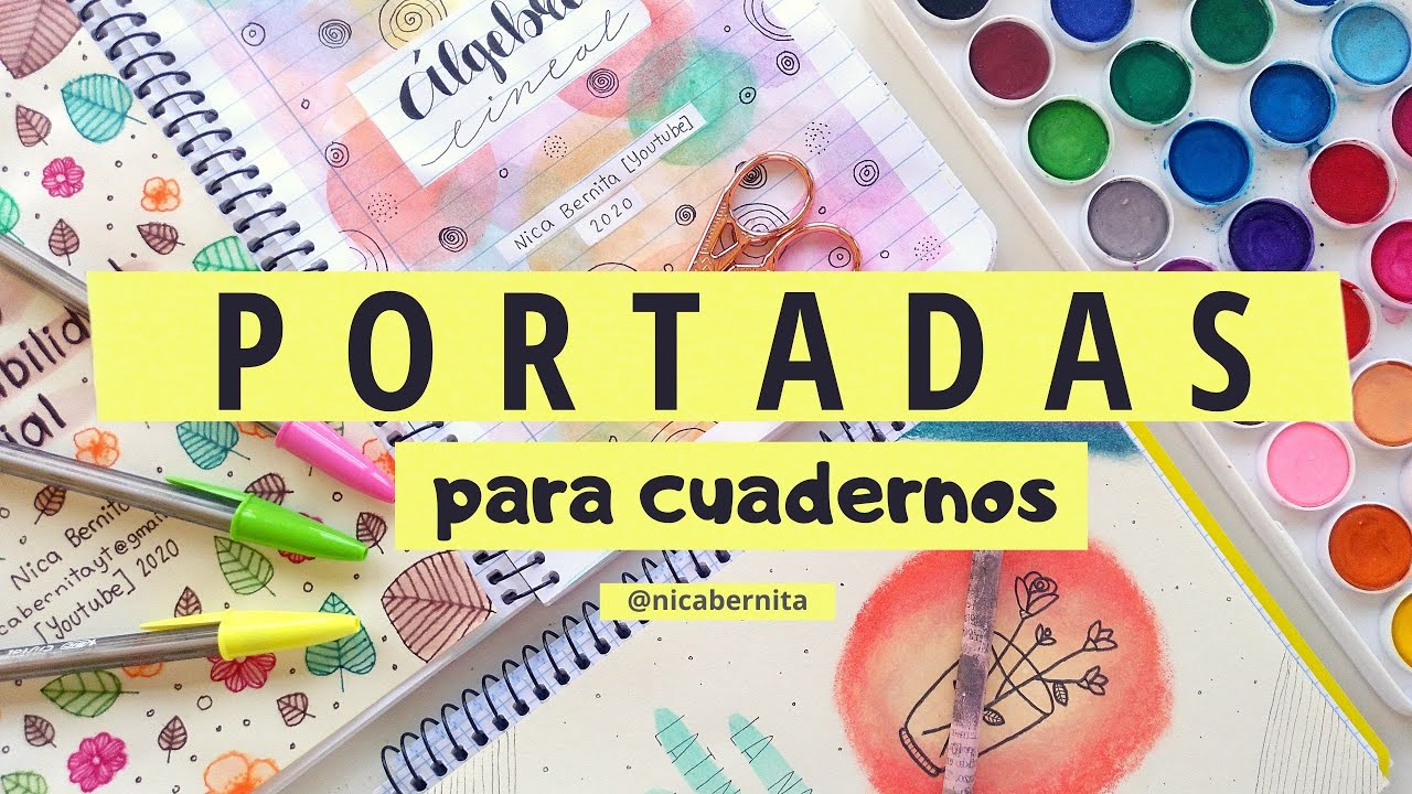 CARÁTULAS y PORTADAS PARA CUADERNOS 💖 CÓMO HACER PORTADAS BONITAS para el REGRESO A CLASES - thptnganamst.edu.vn