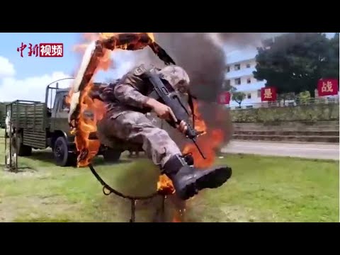 高燃！驻港部队汽车兵的硬核实力